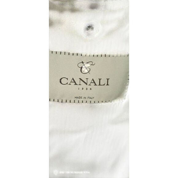 Canali 1934 Men's Italian Wool Grey Pinstripe Sport Coat/Jacket Size 42 Regular - Picture 5 of 9